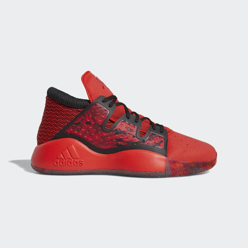 Adidas Men's Pro Vision Select Player Edition Basketball Shoes Red/Burgundy/Black Ireland EE6867